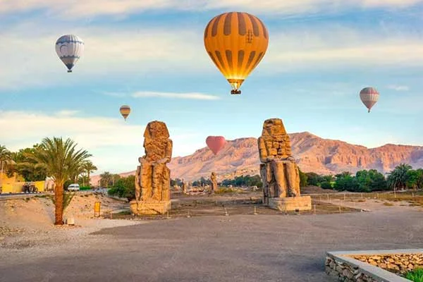 Luxor Hot Air Balloon from Hurghada